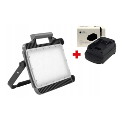 LENA LIGHTING MAGNUM MULTIBATTERY M 4050LM 30W LAMPA WARSZTATOWA + ADAPTER MILWAUKEE DEWALT  05/26  SUPER PROMOCJA